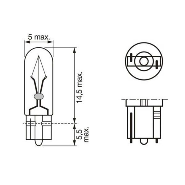 Alternative view of Pera 2W 12V Pure Light