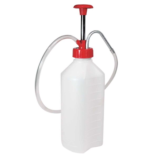Brúsi 1 L með handpumpu og slöngu