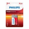 Philips Alkaline 6LR61 9V rafhlaða