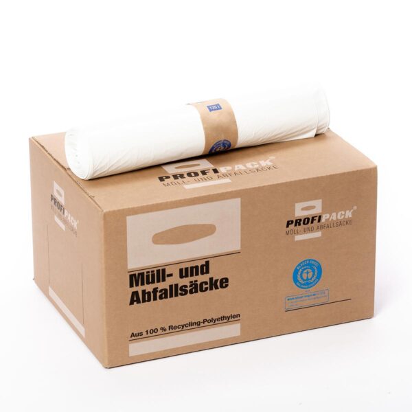 Plastpoki til flokkunar 59x115cm hvítur