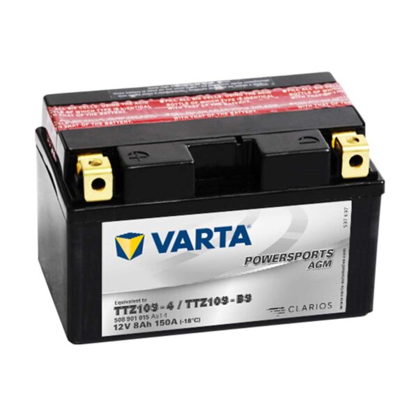 Varta Powersports AGM rafgeymir TTZ10S-BS (TTZ10S-4)