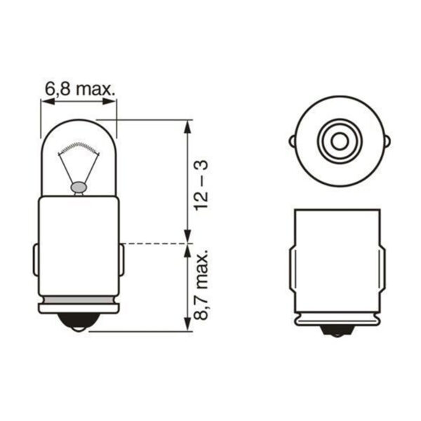 Alternative view of Pera 2W 12V Pure Light