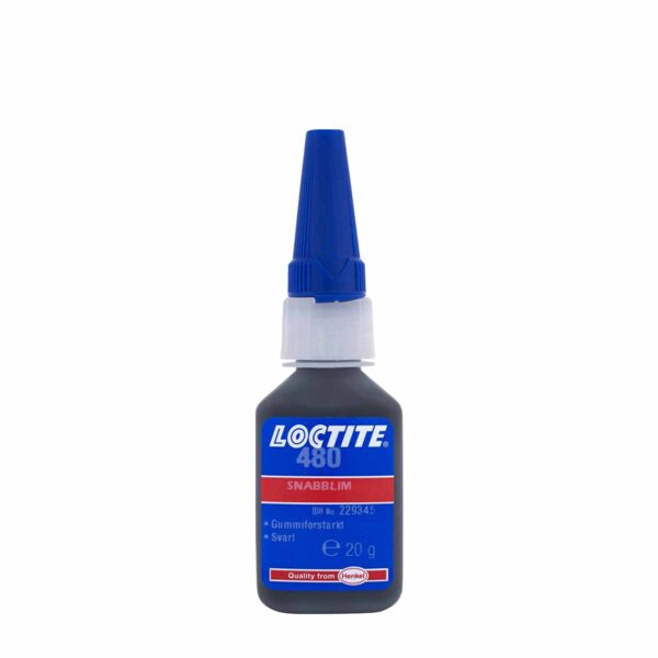Loctite 480 hraðlím svart 20gr.