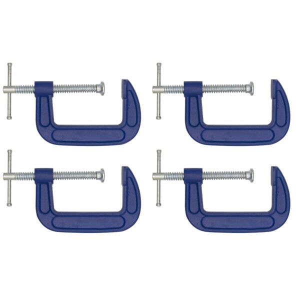 Þvingur G-Clamp 75mm 4 stk.