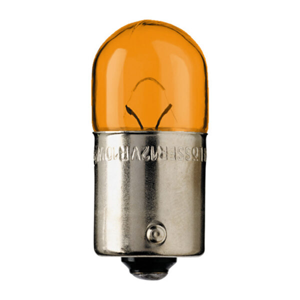 Pera 10W 12V BAU15s Gul RY10W Amber