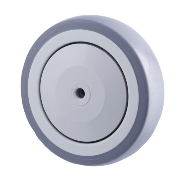 Stakt hjól 100mm dgr með felgu