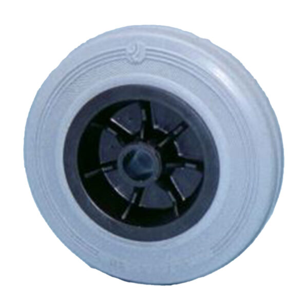 Stakt hjól 160mm 135 kg grátt