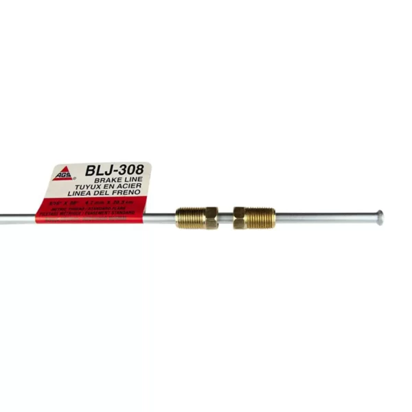 Bremsurör 3/16" x 8"  JAP
