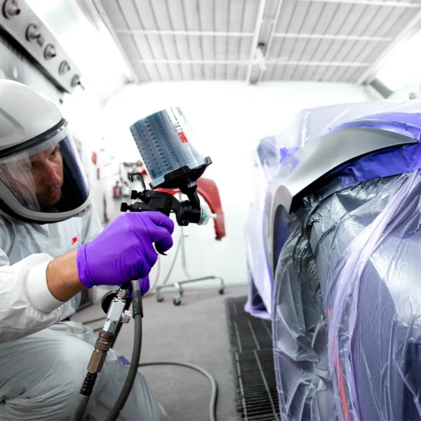 3M Performance sprautukanna við sprautun á bílhlut