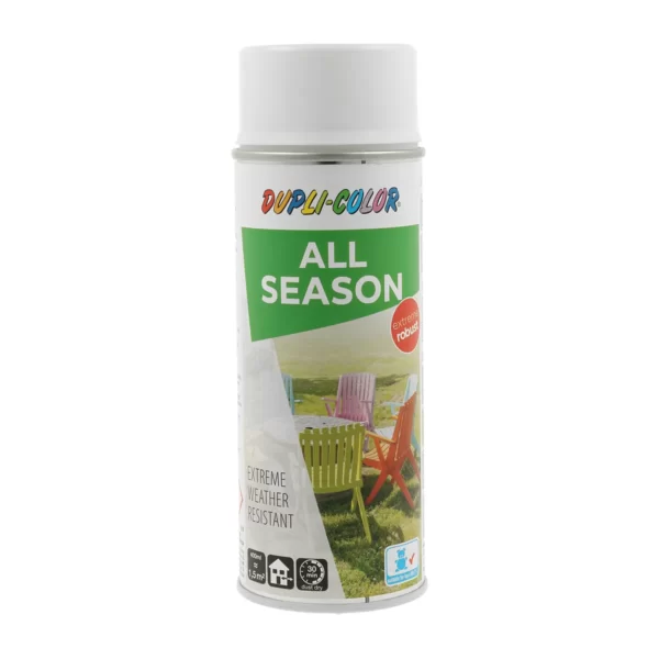 All Season lakksprey hvítt 9003 glans