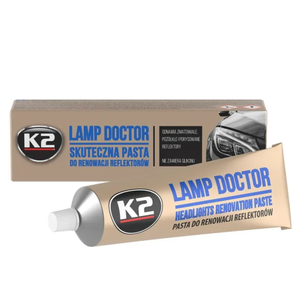 K2 Lamp Doctor massi fyrir bílljós og fleira plas