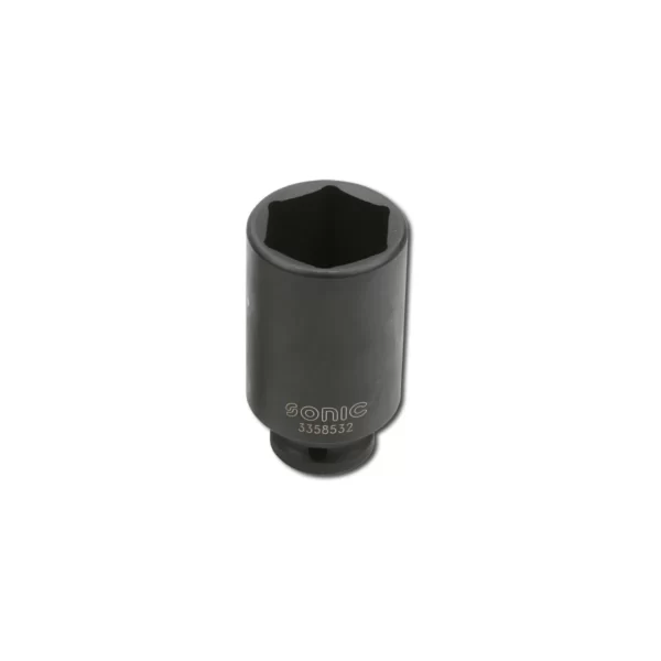 Toppur hertur djúpur 1/2" 6 pt. 21mm
