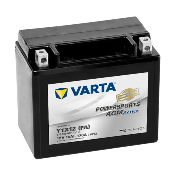 Rafgeymir Varta Powersports 12V 10Ah