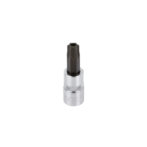 Torx toppur með gati 1/4" T27-H
