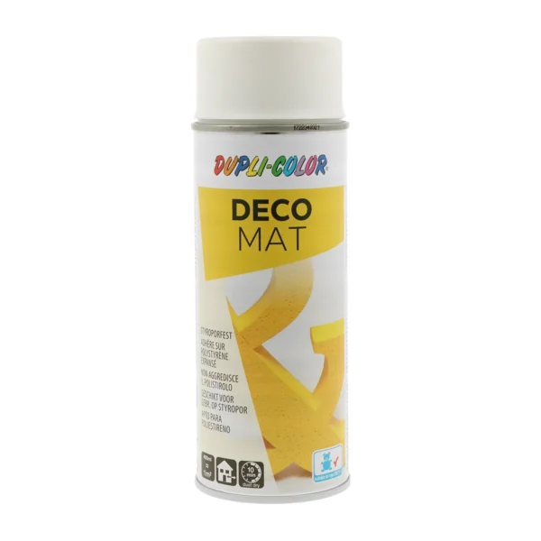 Deco sprey hvítt matt
