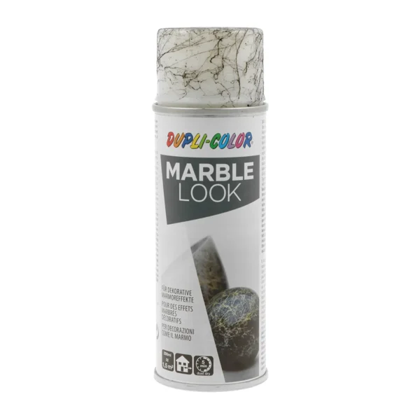 Marmaraáferð lakksprey svart