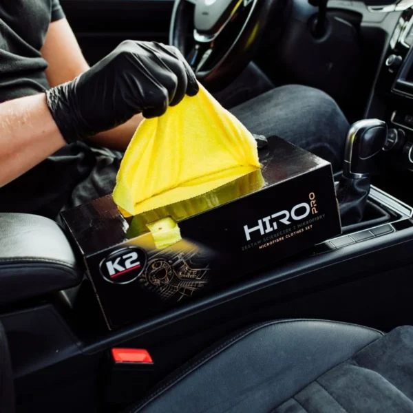 Klútar örtrefja K2 HIRO 30x30cm – klútur tekinn úr skömmtunarboxi