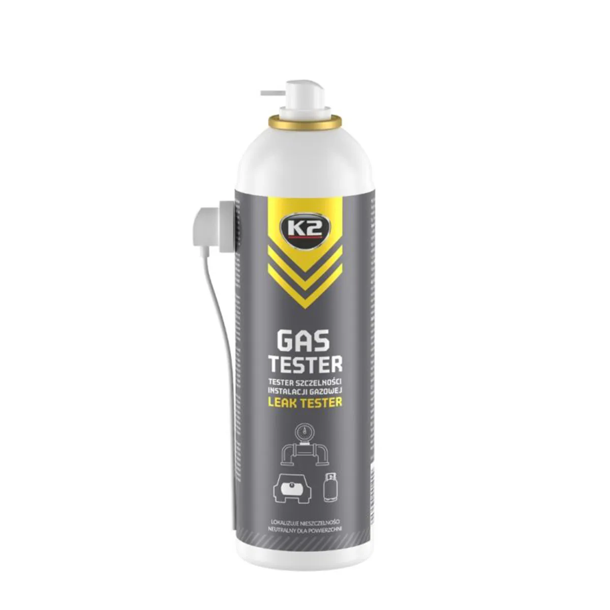 Lekaleitarsprey - K2 Gas Tester - 400ml - Image 2