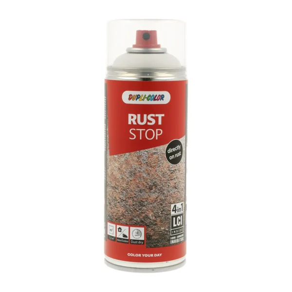 Rust Stop 4 í 1 ryðstöðvandi lakk-sprey - Hvítt RAL 9006 (White aluminium)