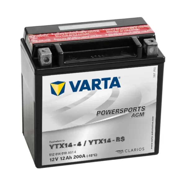 Rafgeymir Varta Powersports AGM 12V 12Ah