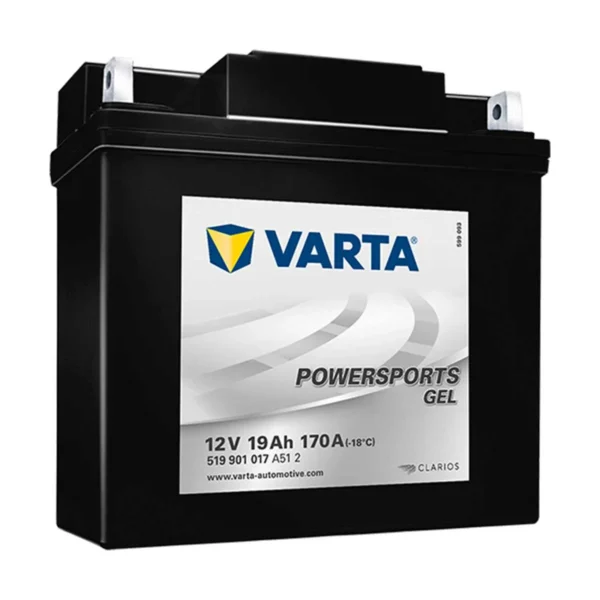 Rafgeymir Varta Powersports Gel 12V 19Ah