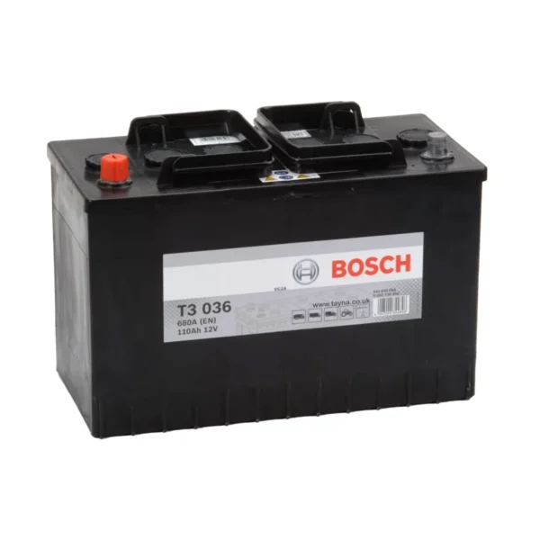 Rafgeymir Bosch 12V 110Ah / 680A Black