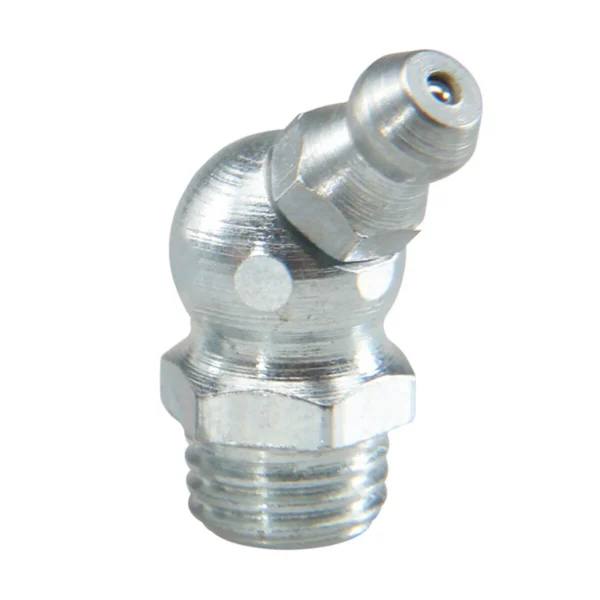 Smurkoppur V2A M8x1 45° H2 ryðfrír
