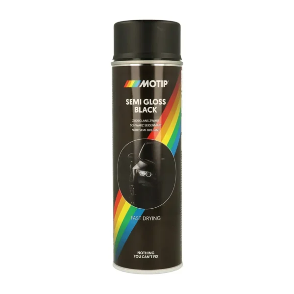 Lakk sprey svart hálfmatt 500ml