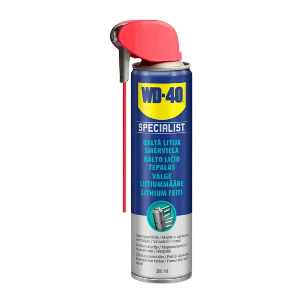 WD-40 White Lithium Grease með röri