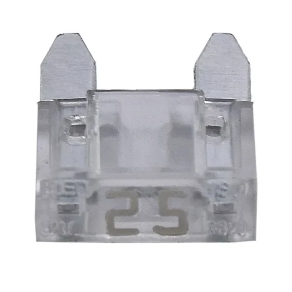 Öryggi spaða MINI 25A glært 11,5mm
