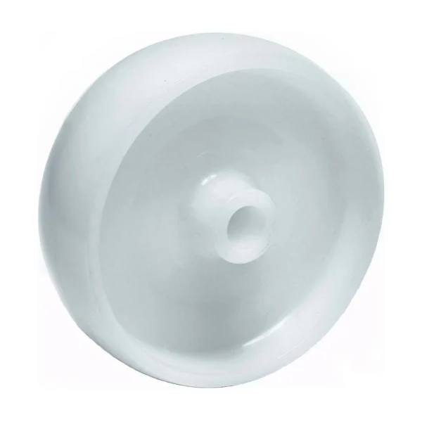Stakt hjól 125mm 250 kg nælon