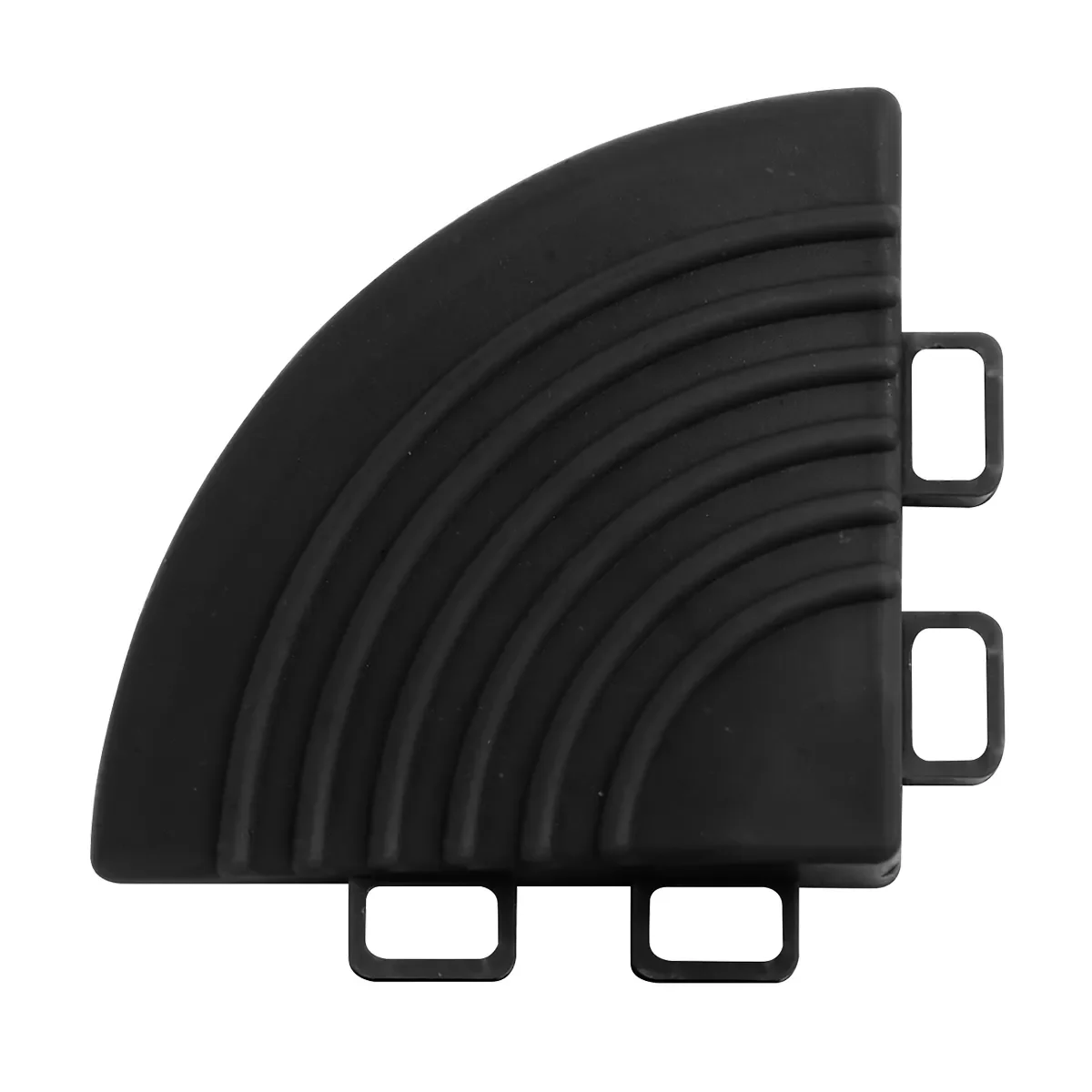 Horn á gólfflísar 60mm svart 4 stk. - Image 2