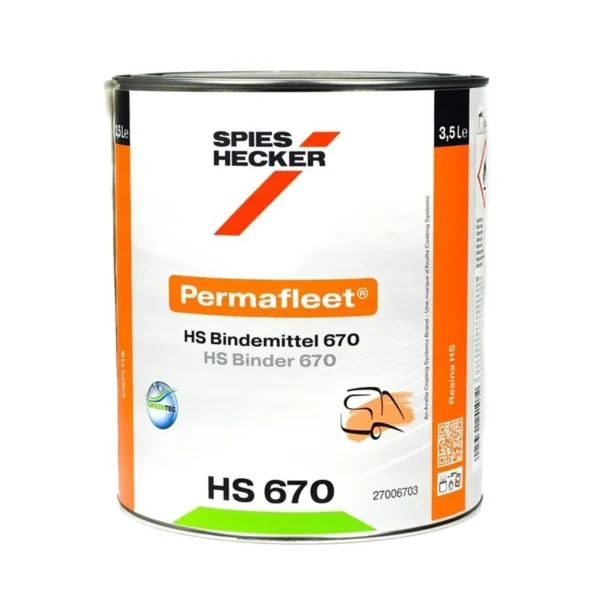 Bindiefni 670 / Permafleet frá Spies Hecker, 3.5L