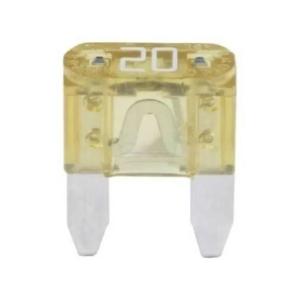 Flösser Öryggi spaða MINI 20A gult 11,5mm