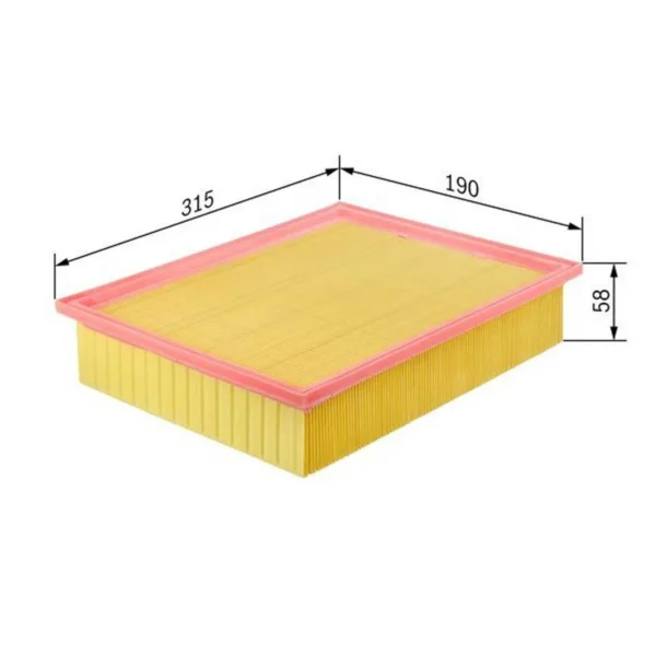 Loftsía - Bosch Air Filter S 3331, viðbótarmynd 2