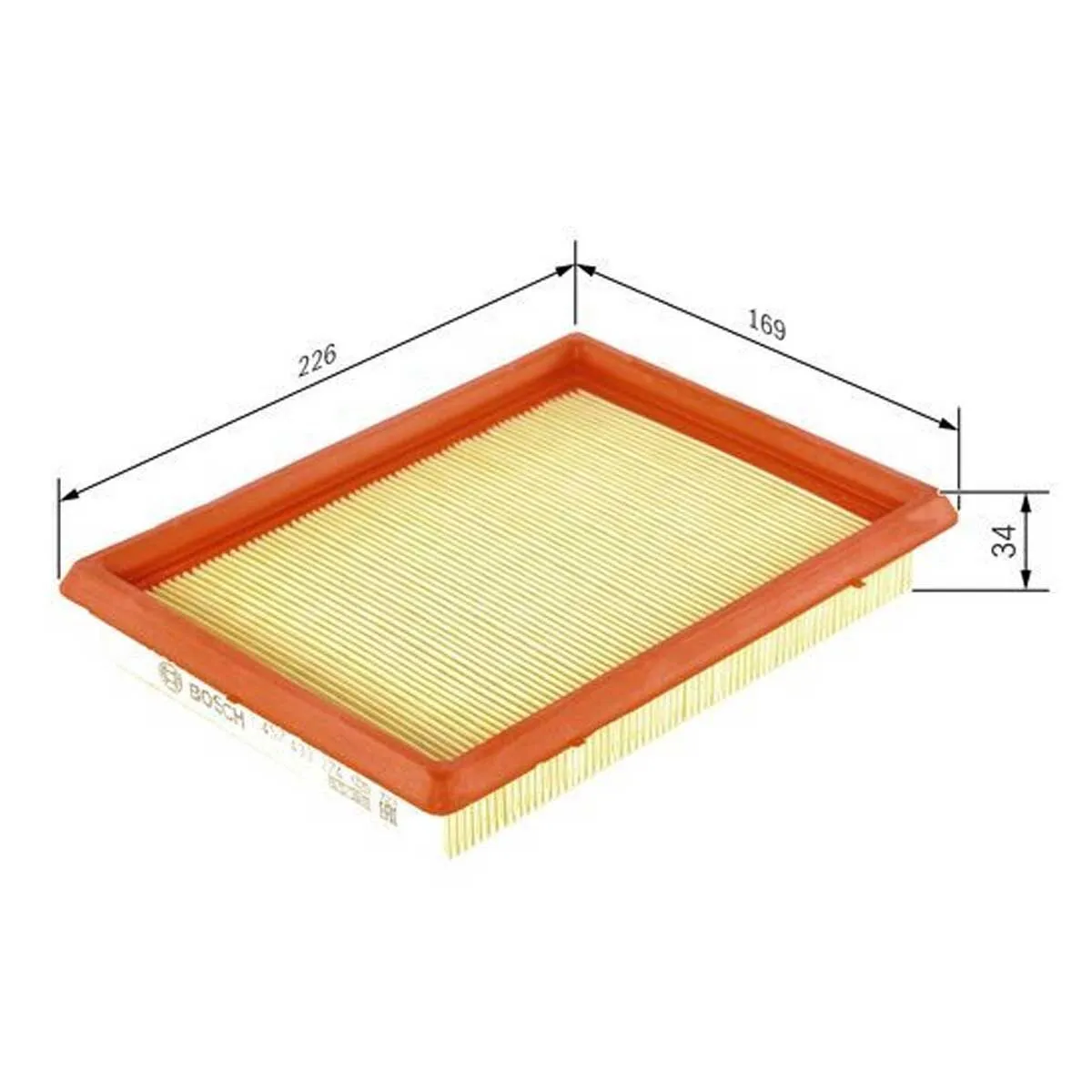 Loftsía - Bosch Air Filter S 3593, viðbótarmynd 2