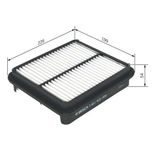 Loftsía - Bosch Air Filter S 3956, viðbótarmynd 2