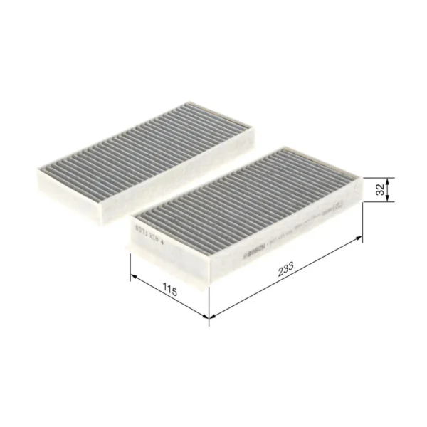 Miðstöðvarsía R 5538