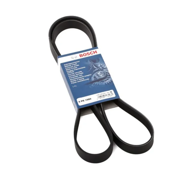 Bosch Viftureim 6PK1580 í umbúðum á hvítum bakgrunni