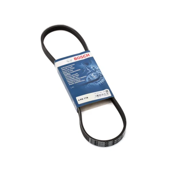Bosch Viftureim 4PK 778 í umbúðum á hvítum bakgrunni