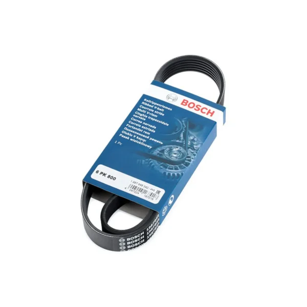 Bosch Viftureim 6PK 800 í umbúðum á hvítum bakgrunni