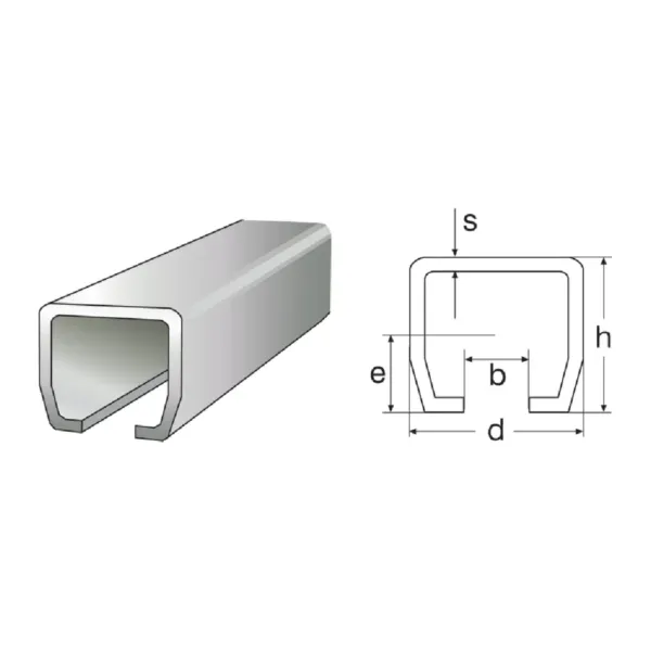 Kapalbraut 300  B40-H35 100kg