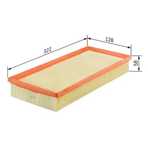 Loftsía - Bosch Air Filter S 0157, viðbótarmynd 2