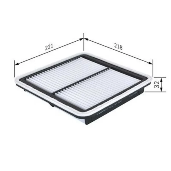 Loftsía - Bosch Air Filter S 0206, viðbótarmynd 2
