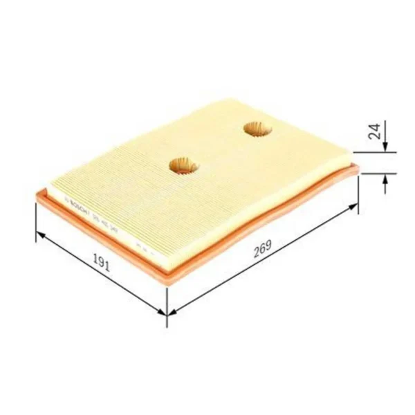 Loftsía - Bosch Air Filter S 0342, viðbótarmynd 2