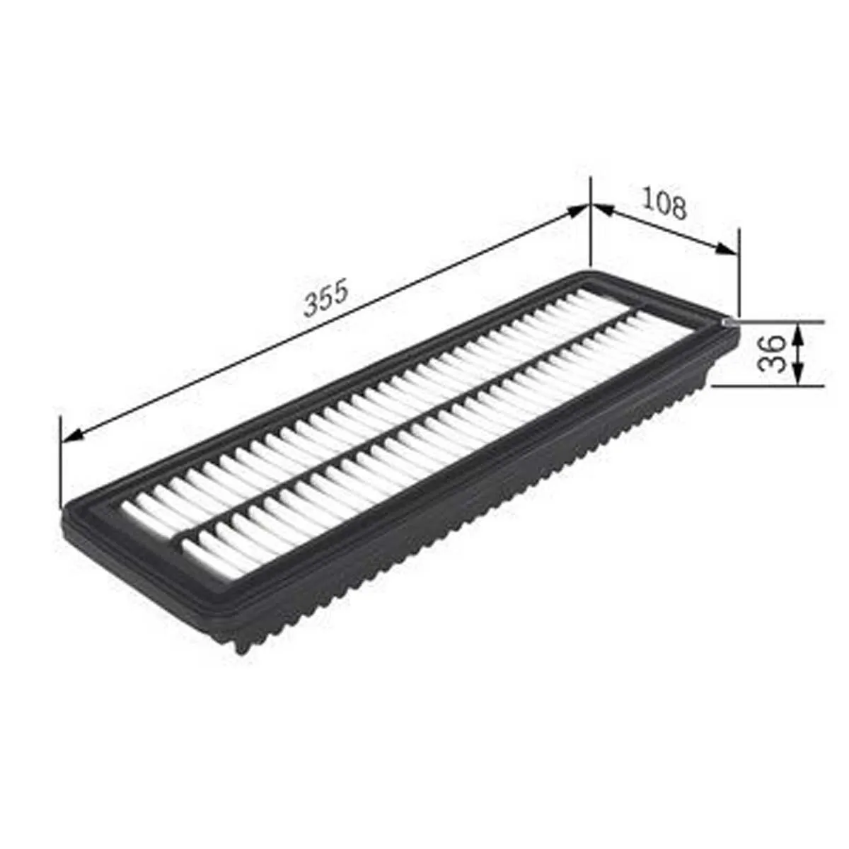 Loftsía - Bosch Air Filter S 0455, viðbótarmynd 2