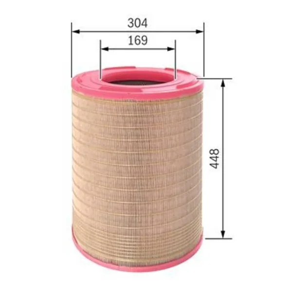 Loftsía - Bosch Air Filter S 0526, viðbótarmynd 2
