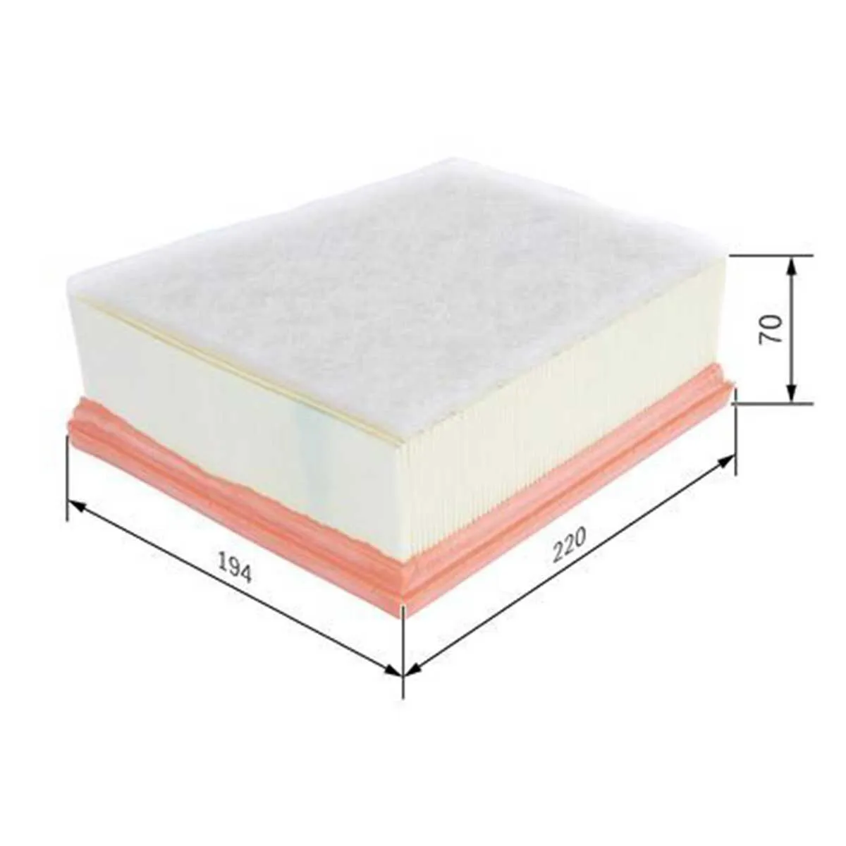 Loftsía - Bosch Air Filter S 0559, viðbótarmynd 2
