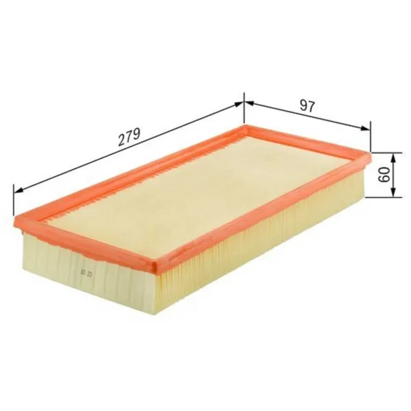 Loftsía - Bosch Air Filter S 0036, viðbótarmynd 2