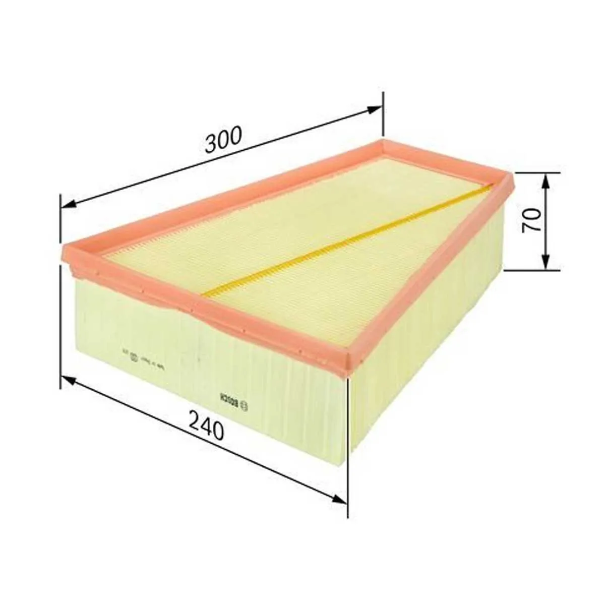 Loftsía - Bosch Air Filter S 0109, viðbótarmynd 2